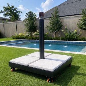 Umbrella Base with Wheels - Image 3