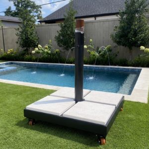 Umbrella Base with Wheels - Image 4